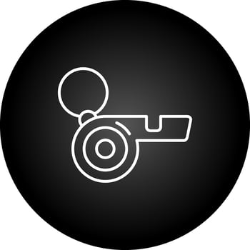 Whistle Vector Icon