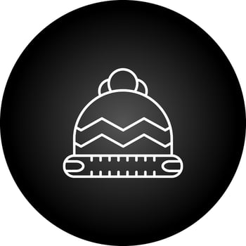 Wool Hat Vector Icon