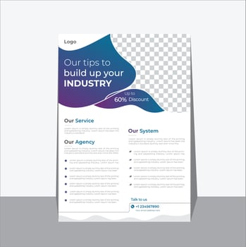 Flyer template, Business cover background, brochure layout, cover design, annual report cover, modern creative design, Advertisement, Magazine ads, Blue abstract background, vector Eps10