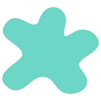Hand Drawn Organic Shape vector