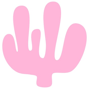 Hand Drawn Organic Shape vector