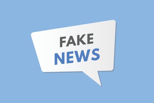 Fake News text Button. Fake News Sign Icon Label Sticker Web Buttons vector