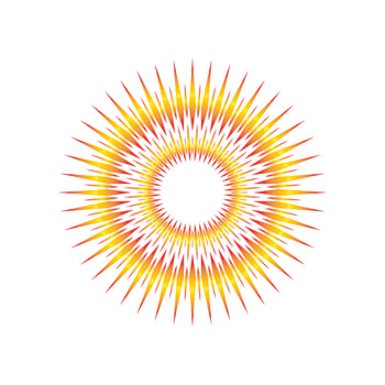 Sun vector illustration icon