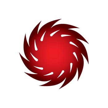 Vortex logo symbol icon illustration vector