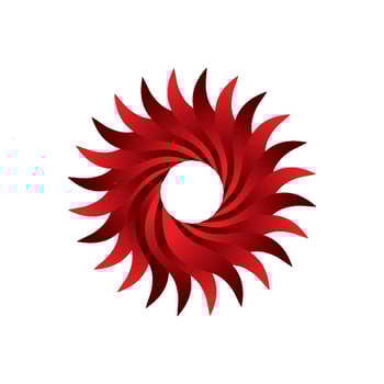 Vortex logo symbol icon illustration vector