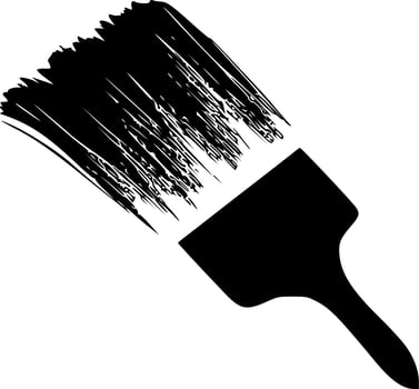 Brush - High Quality Vector Logo - Vector illustration ideal for T-shirt graphic