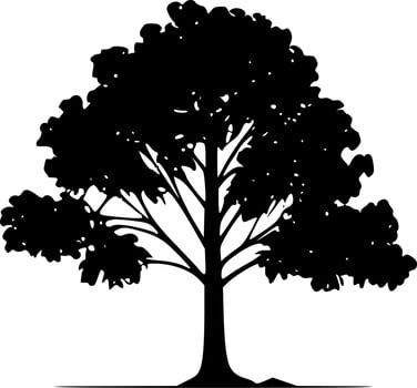 Tree - High Quality Vector Logo - Vector illustration ideal for T-shirt graphic