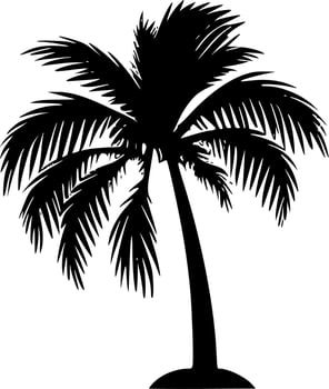 Palm - High Quality Vector Logo - Vector illustration ideal for T-shirt graphic