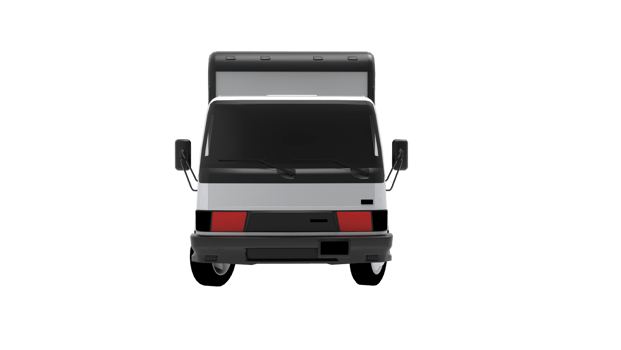 white truck transparent background png