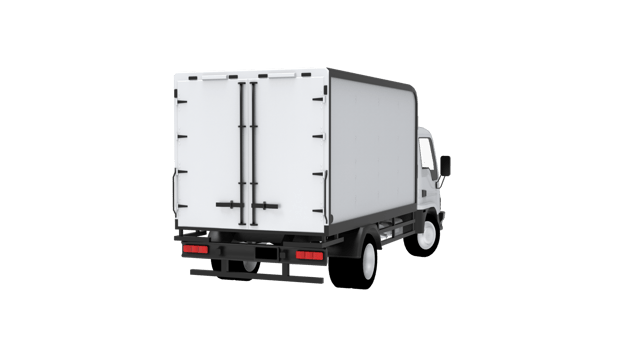 white truck transparent background png