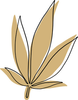 simplicity cannabis leaf continuous freehand drawing. png