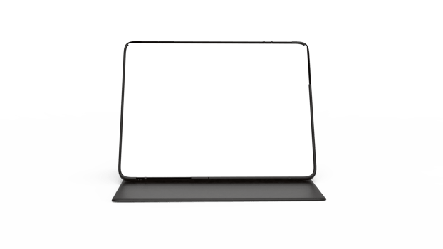 Photo digital tablet on Transparent background png