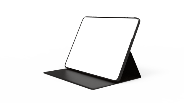 Photo digital tablet on Transparent background png