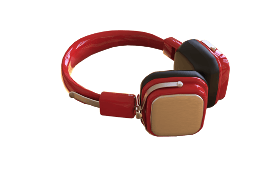 photo Gaming Headphone on Transparent background png