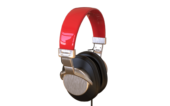 photo Gaming Headphone on Transparent background png
