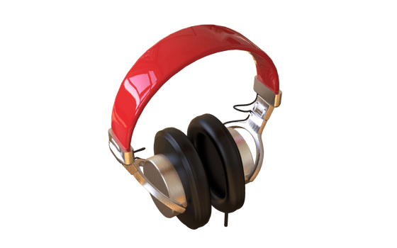 photo Gaming Headphone on Transparent background png