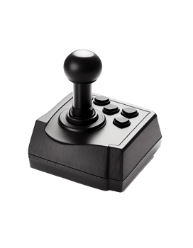 Gaming joystick on transparent background, created with png