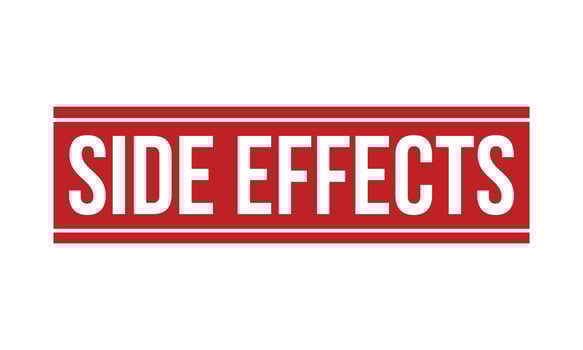 Side Effects Rubber Stamp Seal Vector