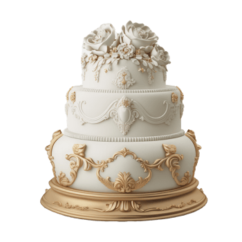 cute wedding cake . png