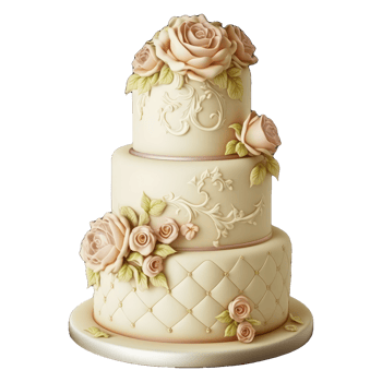 cute wedding cake . png