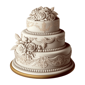 cute wedding cake . png