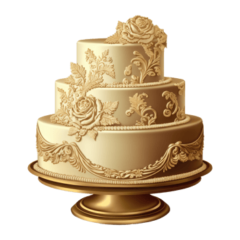 cute wedding cake . png