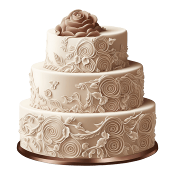 cute wedding cake . png