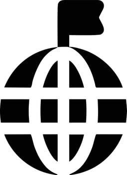 Globe planet earth icon symbol vector image