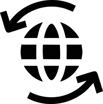 Globe planet earth icon symbol vector image
