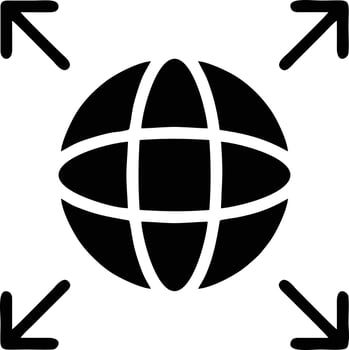 Globe planet earth icon symbol vector image