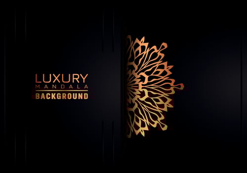 Luxury mandala background ornamental, arabesque style With Golden Arabesque Pattern Style. Decorative Mandala Ornament For Print, Brochure, Banner, Cover, Poster, Invitation Card vector
