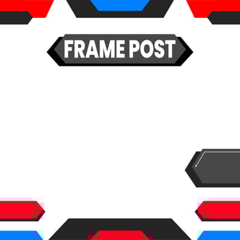 Social media post template. Editable minimal square banner template. modern design template for social media post. vector