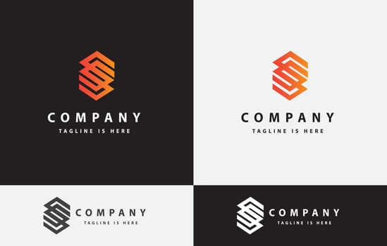 S Letter design logo vector art eps