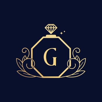 Vector Premium Luxurious Perfume Logo G