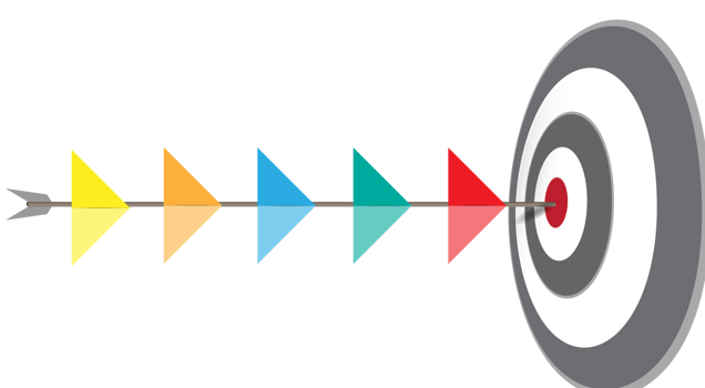 Infographic mindmap design template . Creative concept arrow with 5 steps. png