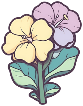 Flower sticker transparent illustration. png