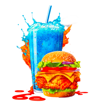 Junk Food Cartoon illustration png