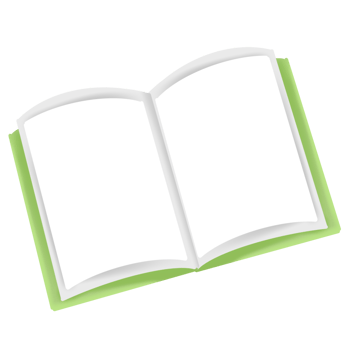 blank book illustration png