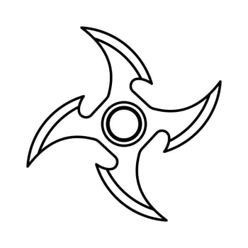 Fidget Spinner Icon for Logos... vector