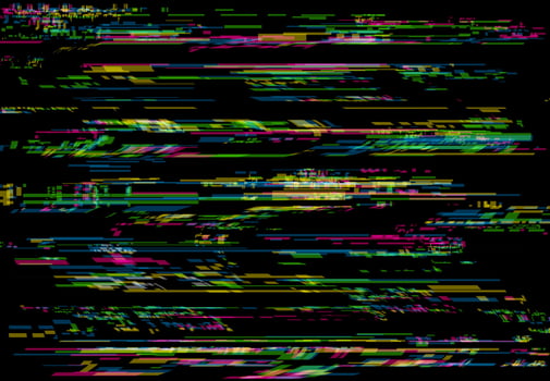 No signal glitch background of tv screen noise vector