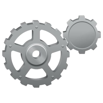 Machine gear vector design