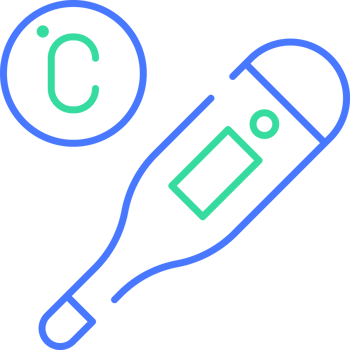 thermometer line icon png