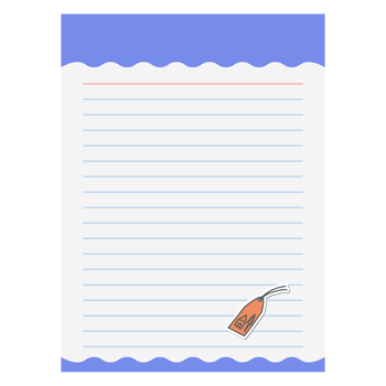 Paper Note Aesthetics Bullet Journals Brand Label Tag or item description Vintage BuJo png