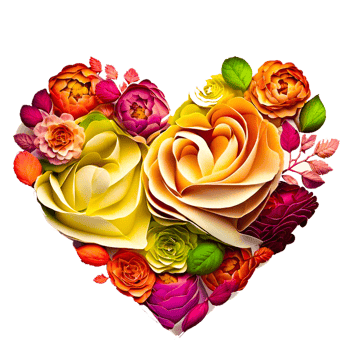 decorative heart illustration png