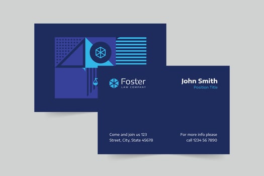 Law Company business card template. A clean, modern, and high-quality design business card vector design. Editable and customize template business card
