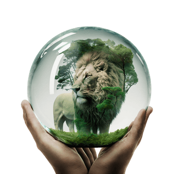planet earth green clean ecology nature transparent air green trees animals birds. png