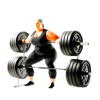 women weight lifting png