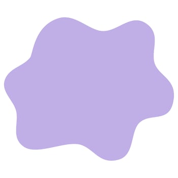 Hand Drawn Organic Shape vector