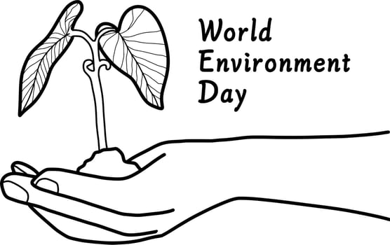 The Environment Day Illustration vector
