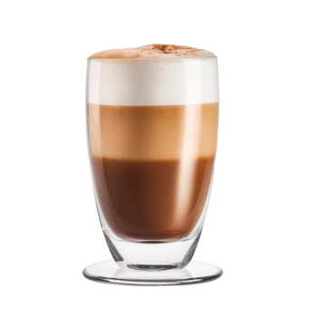 Cappuccino coffee cup cutout png